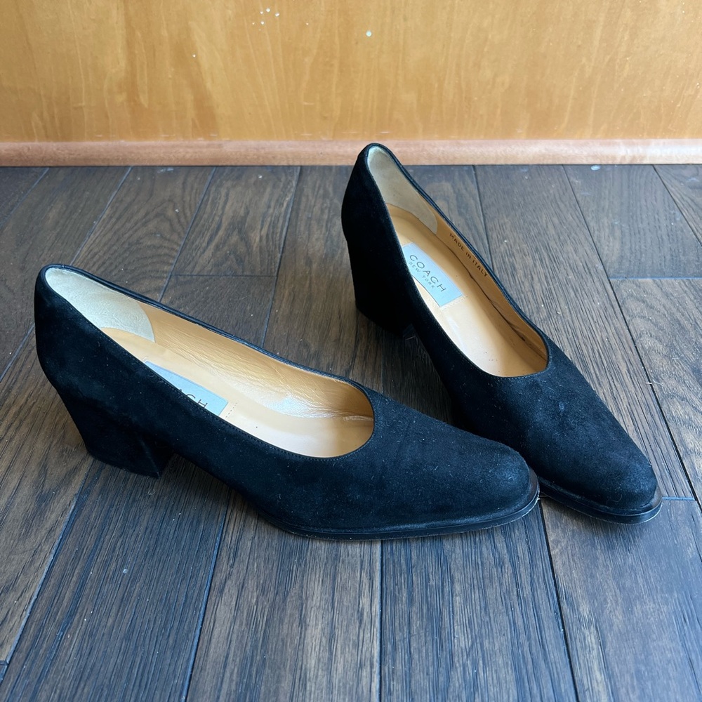 Coach Vintage Italian Suede Shoes